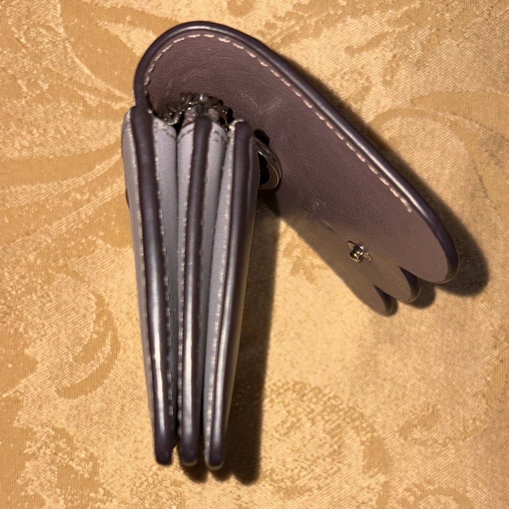 kate spade Tan Scallop Card Case with Keyring - Picture 7 of 7